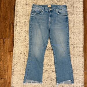MOTHER Insider Crop Step Fray Jeans - “Limited Edition”